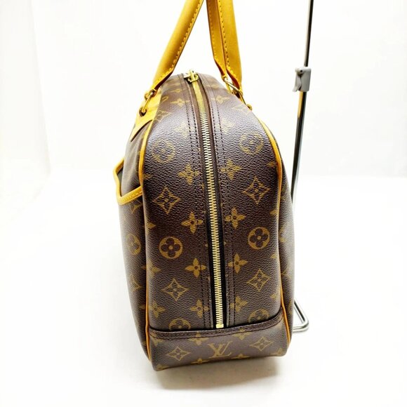 Louis Vuitton LV Hand Bag Deauville Brown Monogram 580-082125 - Picture 3 of 14